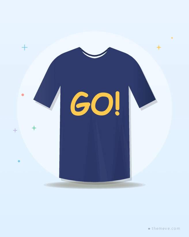 Rocket Tee — Navy