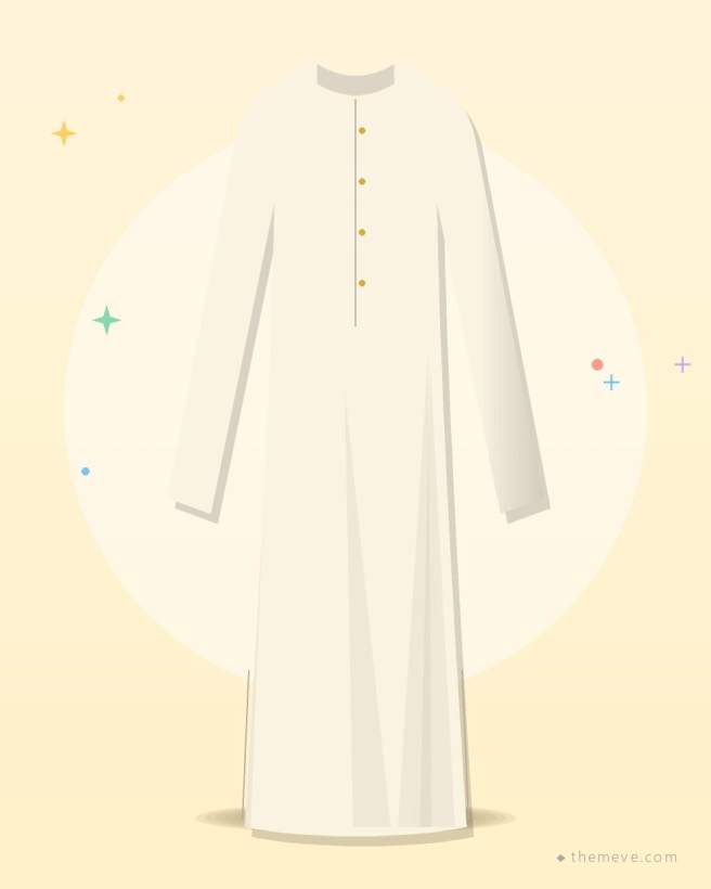 Mini Panjabi — Cream