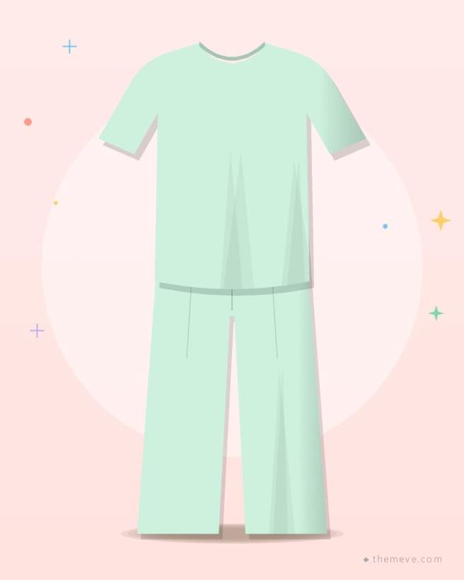 Mint Leaf Baby Set