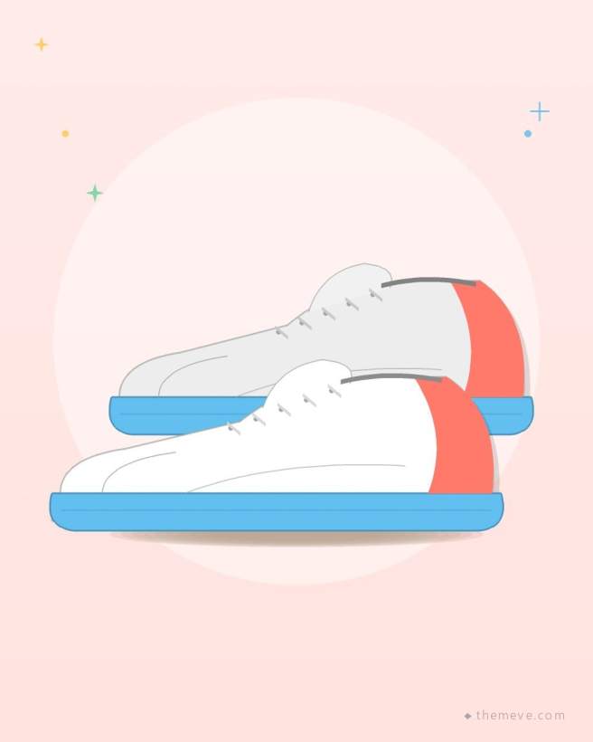 Velcro Sneakers — White