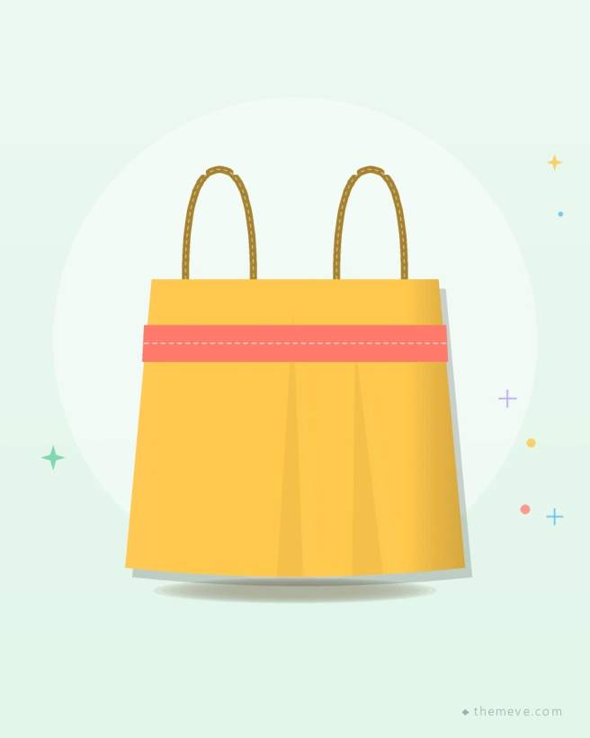 Mini Tote — Lemon